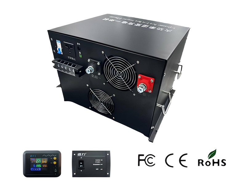 Inversor-cargador de frecuencia industrial 10 000 W (serie QSP)